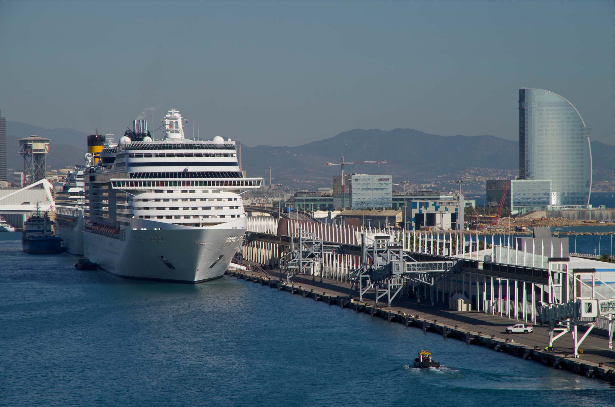 cruise ports near barcelona